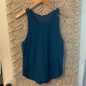 Lululemon Women's Sleeveless Blue Top